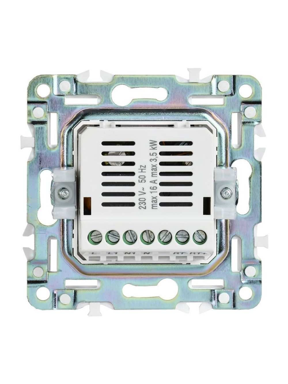 Термостат электронный SKANDY SK-T01W с индикацией арктич. бел. IEK SK-RT11-K01