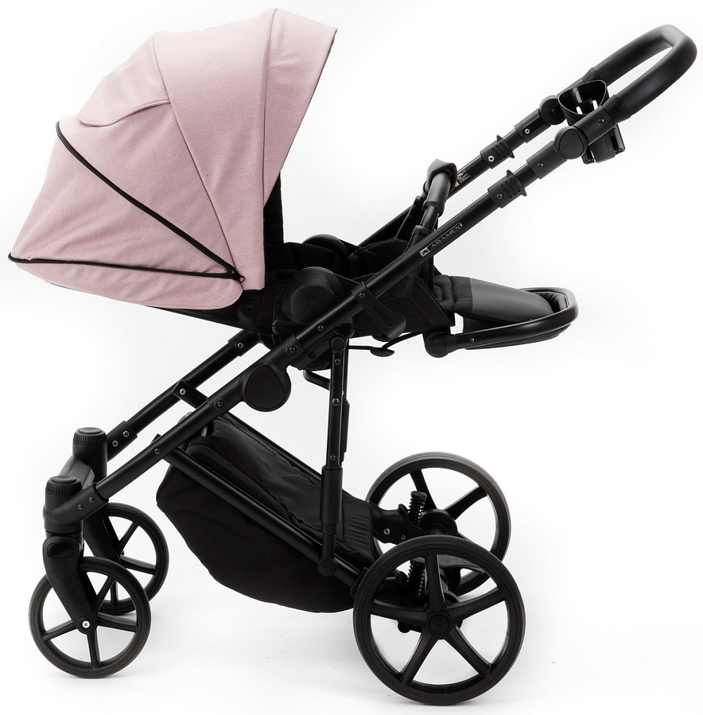 Детская коляска Adamex Zico New 3 в 1 ZN-TK24 TIP (РОЗОВАЯ ПУДРА)