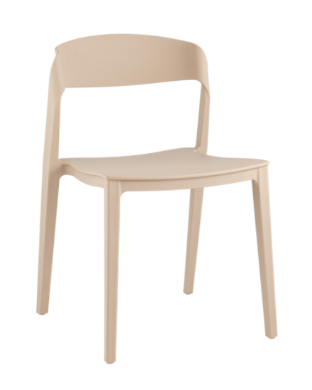 Стул Moris пластик бежевый