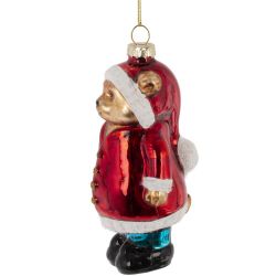 GAEM Украшение новогоднее "Мишка", L6 W6 H13,5 см