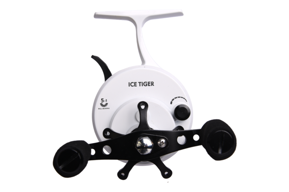 Катушка инерционная (зимняя) Black Side ICE TIGER  LH (5+1 подш.)