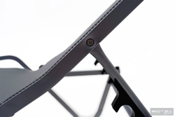 Шезлонг металлический Hera, антрацит