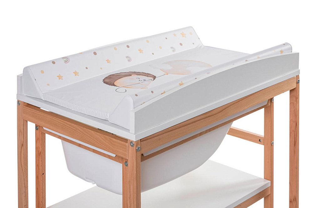 Пеленальный стол Ok Baby Woody с ванночкой