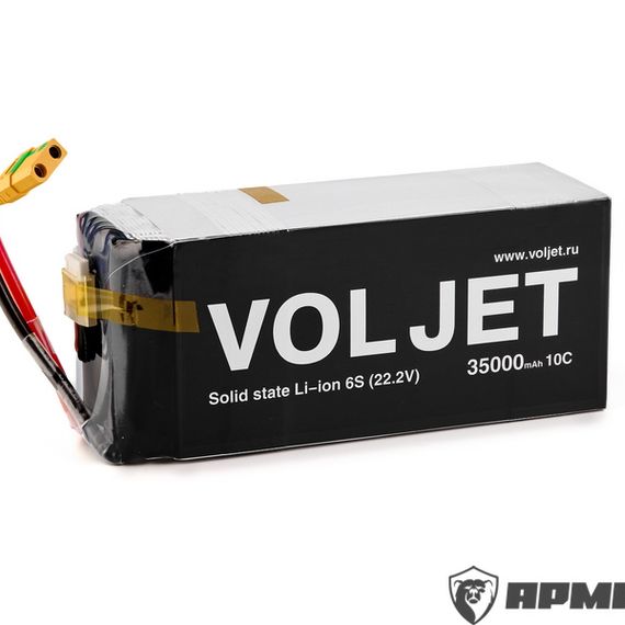 Аккумулятор твердотельный VolJet 6S 35000мАч 22,2В 10C