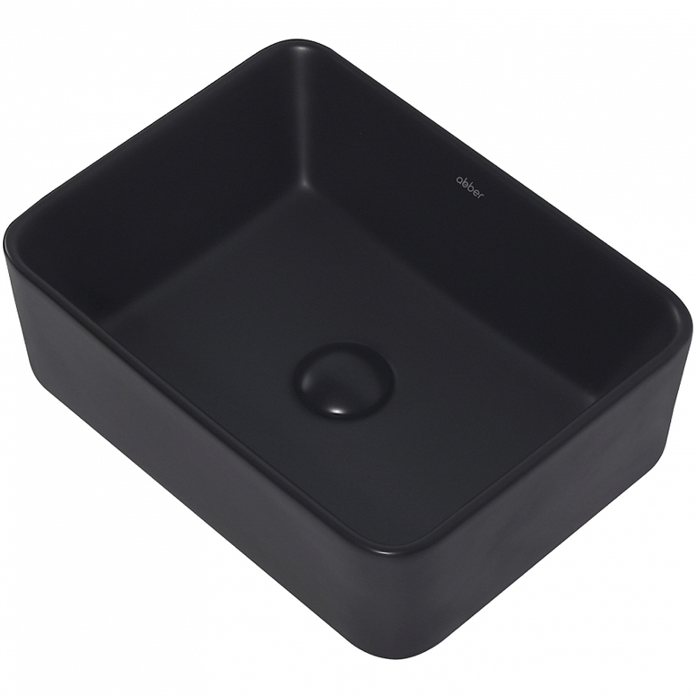 Раковина-чаша Abber Rechteck 40 AC2213MB Черная матовая