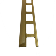 НАП КЛ 10мм "TRL" 2,5м Сатин. золото мат. наружный анод. алюм.