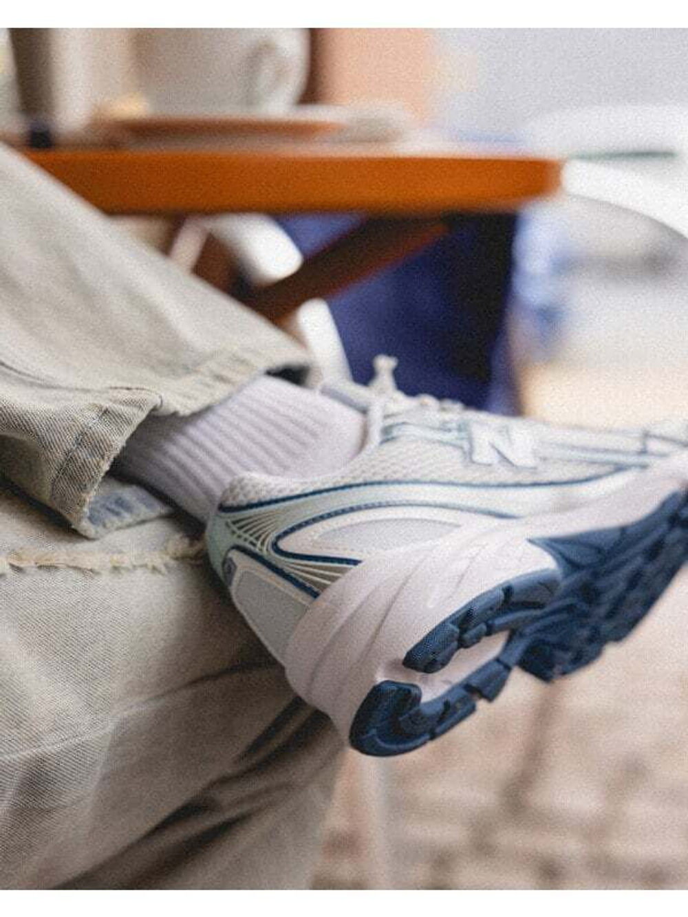 Кроссовки New Balance U740LB2 Ice Blue / Sea Stone / White