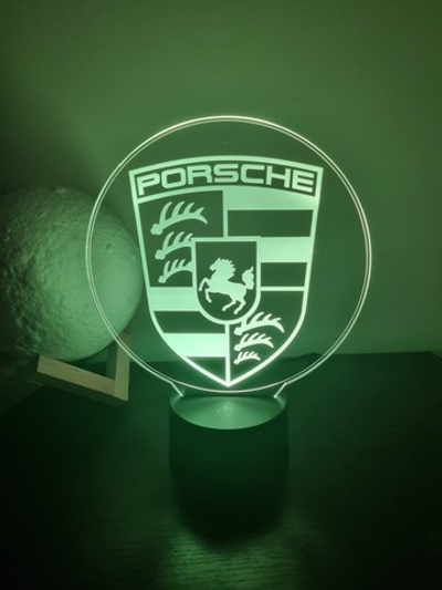 Светильник "Эмблема Порше" (Porsche)