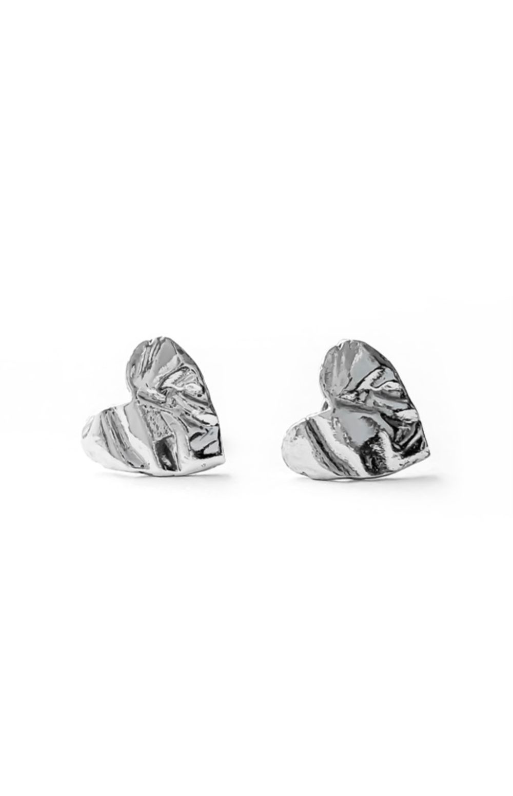 Серьги сердца Folio