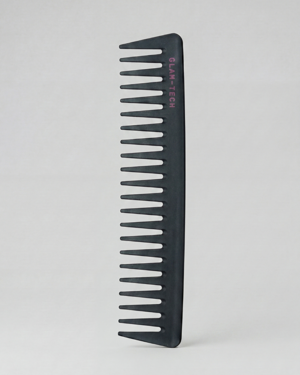 Расческа-гребень для распутывания волос из карбона Glam-Tech detangling comb carbon