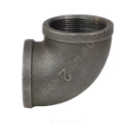 Угольник проходной чугун Ду 40 (1 1/2") ВР/ВР Fittex PLUS