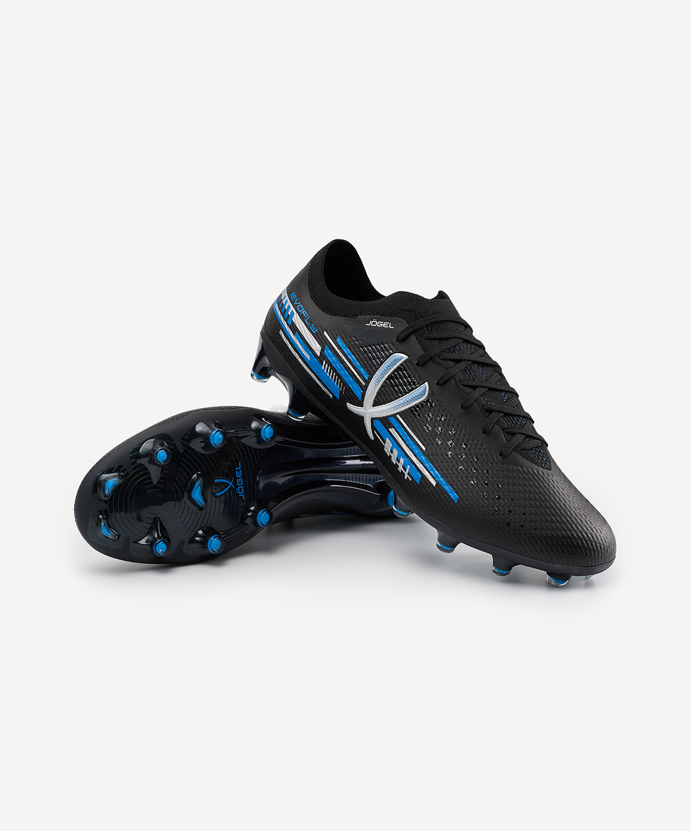 Бутсы футбольные Evofly FG Pro Black/blue