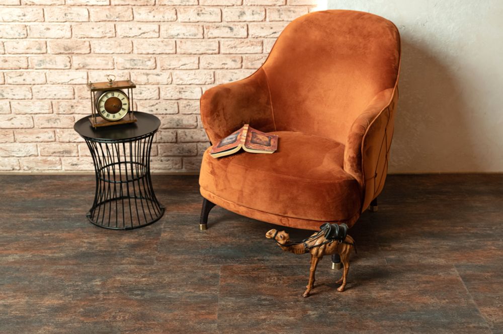 Кварцвиниловая плитка VINILAM CERAMO Stone Керамическая сталь