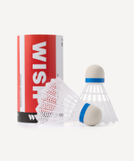 Набор для бадминтона WISH Alumtec 327, 2 ракетки, 2 волана, оранжевый/синий