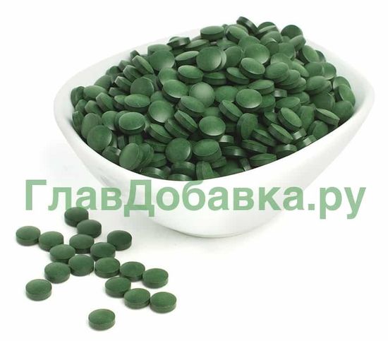 Спирулина 200 грамм (~400 таб.), Spirulina Organic Tablets NATURAFIT 200g. Спирулина в таблетках. PREMIUM