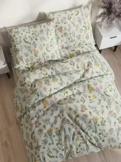 Комплект наволочек 2шт "Botany" Сказка сатин 40х40 см на молнии