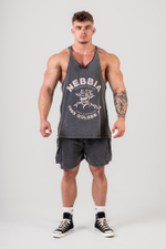 Майка Washed Muscle Back Stringer GOLDEN AGE 791 Серый