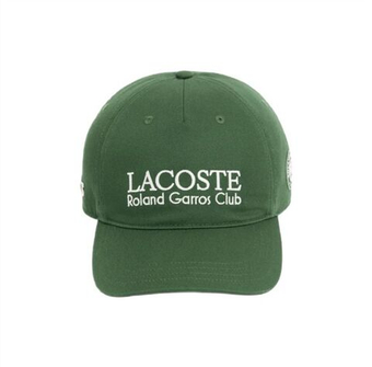 Теннисная кепка Lacoste Roland-Garros Club - green