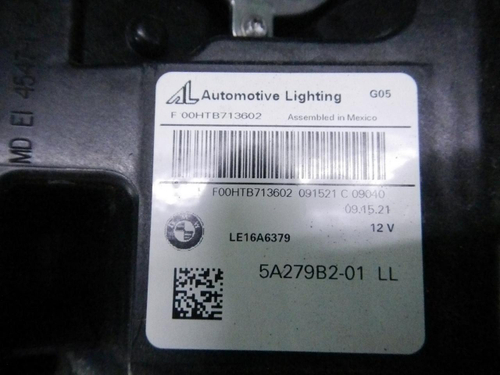 Фара правая BMW X5 G05 X6 G06 (18-23) Laser Black