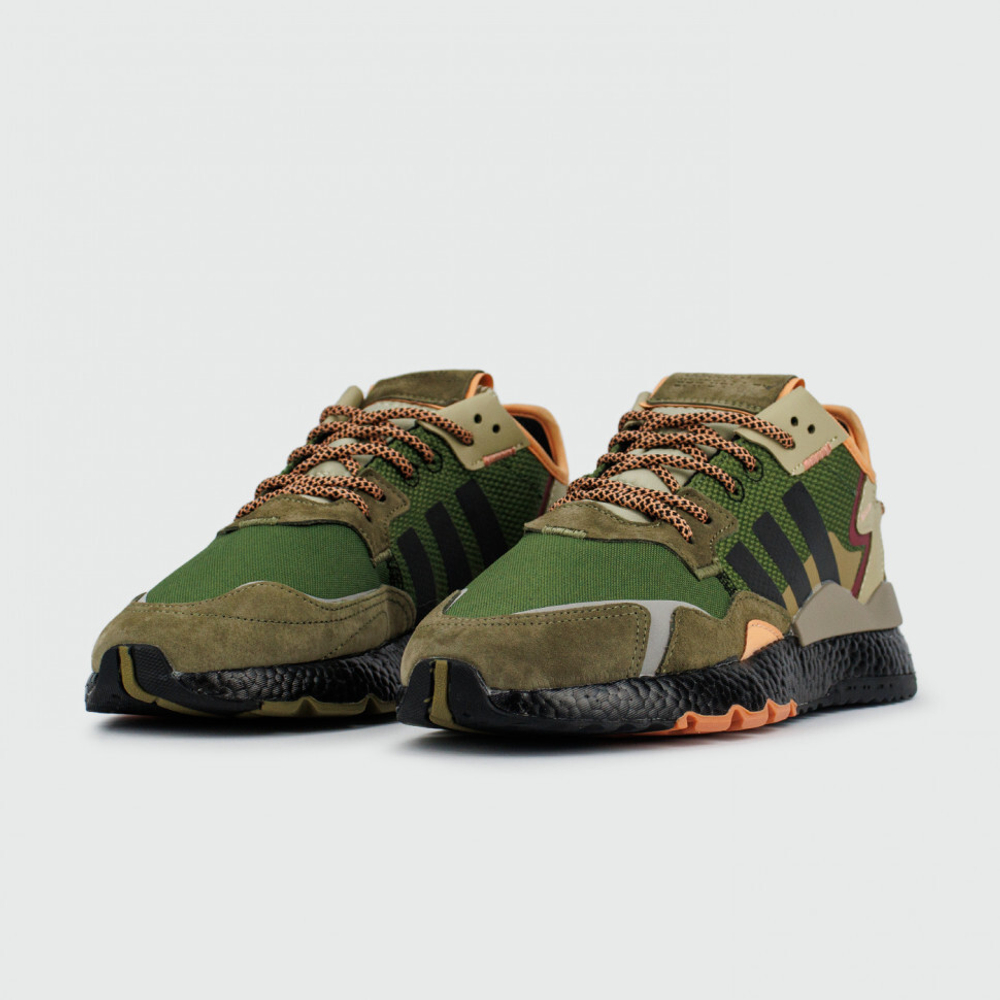 кроссовки Adidas Nite Jogger Camo-Green Winterized