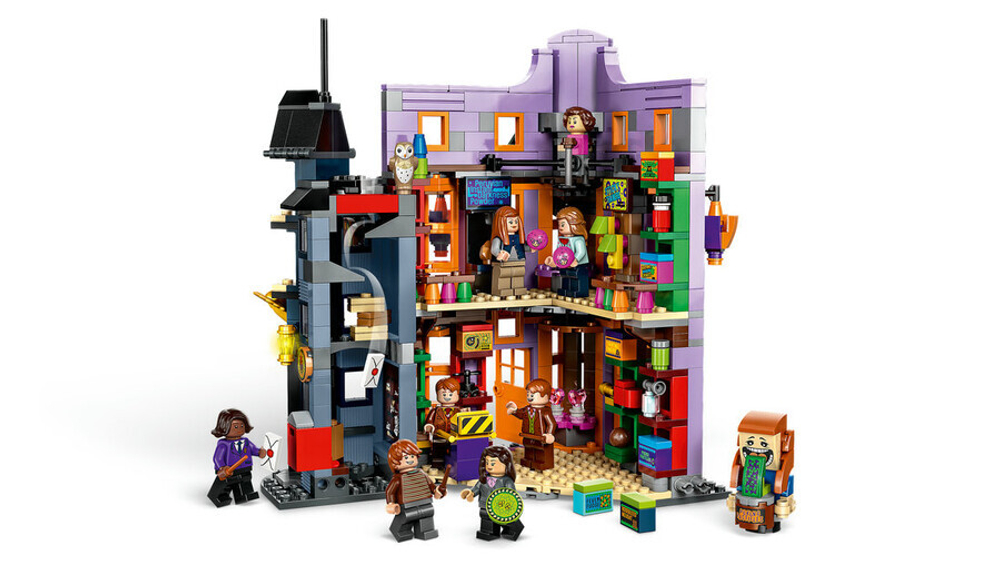 Конструктор LEGO Harry Potter 76422 Косой переулок: Волшебные вредилки Уизли
