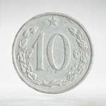 Czechoslovakia, 10 Haléřů, 1967, VF