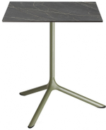 Стол ламинированный обеденный Scab Design Tripe Maxi, оливковый, черный мрамор Сахара