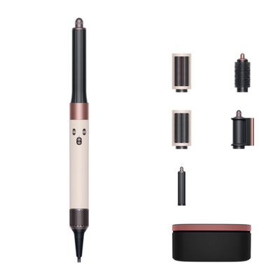 Стайлер Dyson HS05 Hairstyler Airwrap Complete Long (Ceramic Pink/Rose Gold) (2022) Мультистайлер цвета «розовая керамика/розовое золото». Подходит для прямых и волнистых волос любой длины