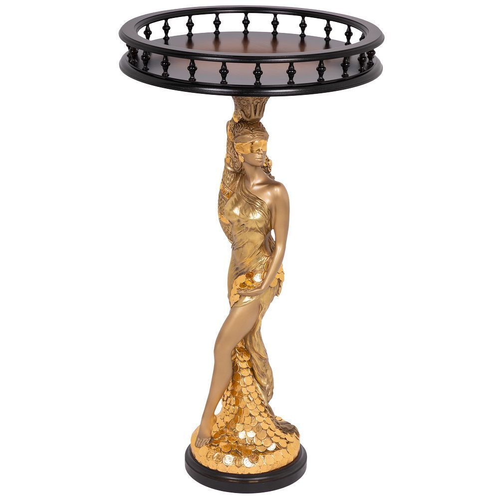 Подставка декоративная Фортуна №450/2 Бронза Орех