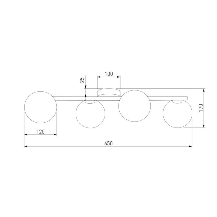 Потолочная люстра TK Lighting 5769 Estera Wood