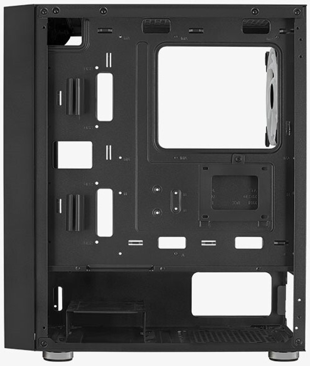 Корпус ATX AeroCool Graphite-G-BK-v2