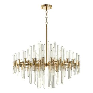 4988/12 HALL ODL22 661 золотой/стекло Люстра E14 12*40W STIKA