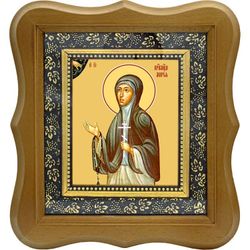 Мария Цейтлин преподобномученица, монахиня. Икона на холсте.