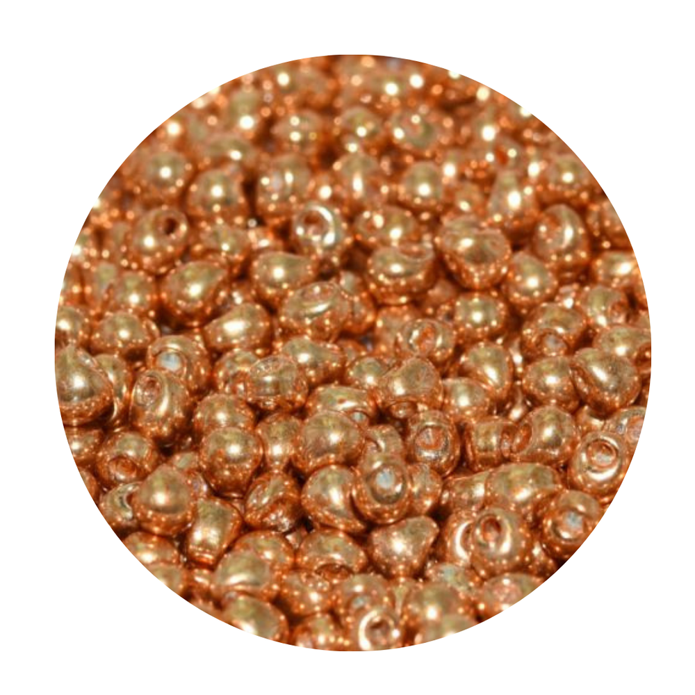 Miyuki Drops beads 2.8 mm Galvanized Yellow Gold MDrB1053