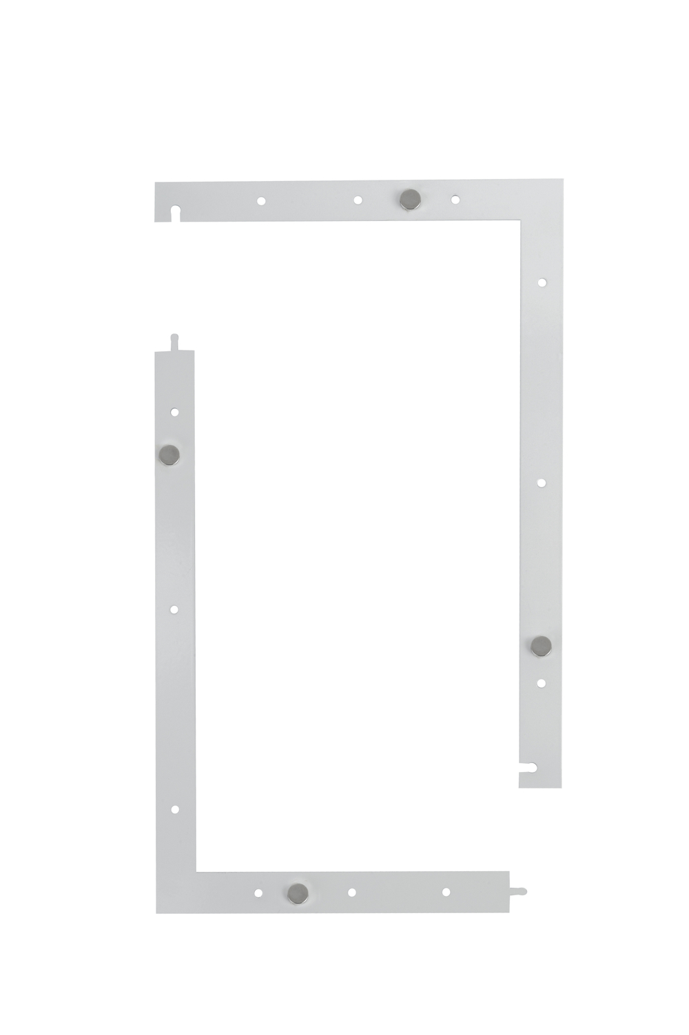 Люк съемный на магнитах 200х300мм накладной белый