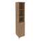 First Шкаф высокий узкий левый KSU-1.1 (L) Дуб Табак 401*432*2060