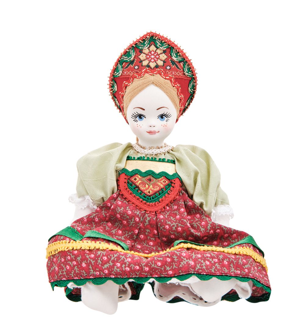 RK-963 Кукла малая «Крестьянская девочка»