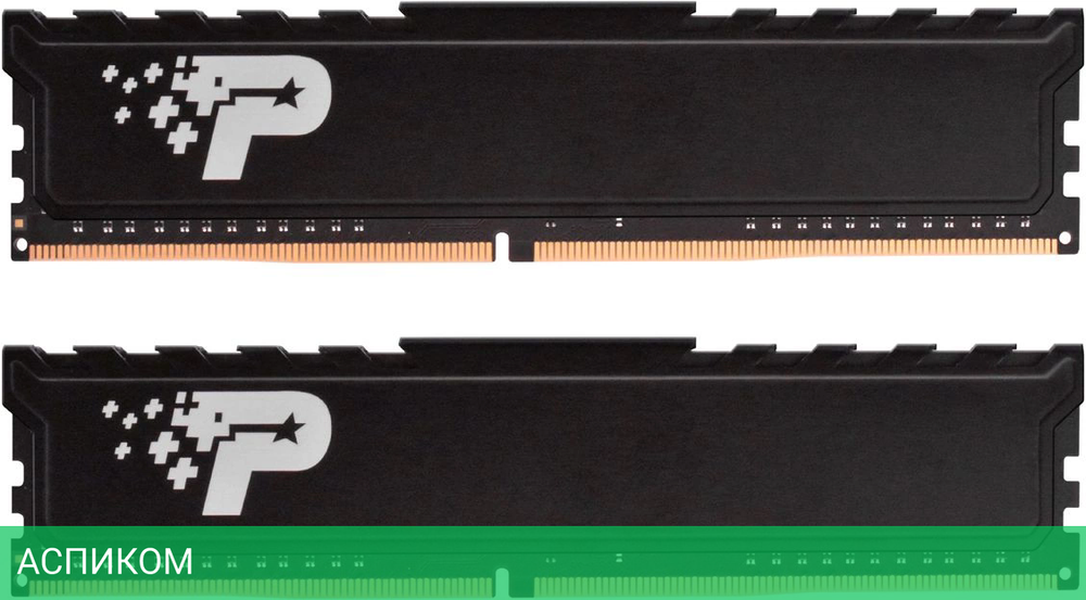 Оперативная память Patriot Memory SL Premium DDR4 16Gb (PSP416G2666KH1)