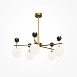 Люстра на штанге Maytoni   MOD436PL-05BS