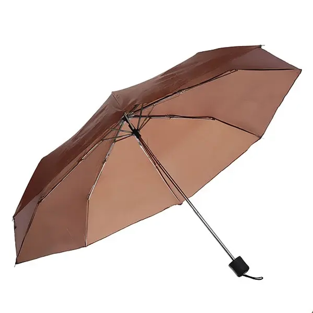 Зонт мужской механический «Ultramarine», цвет коричневый, 8 спиц, d-105см, длина в слож. виде 24см