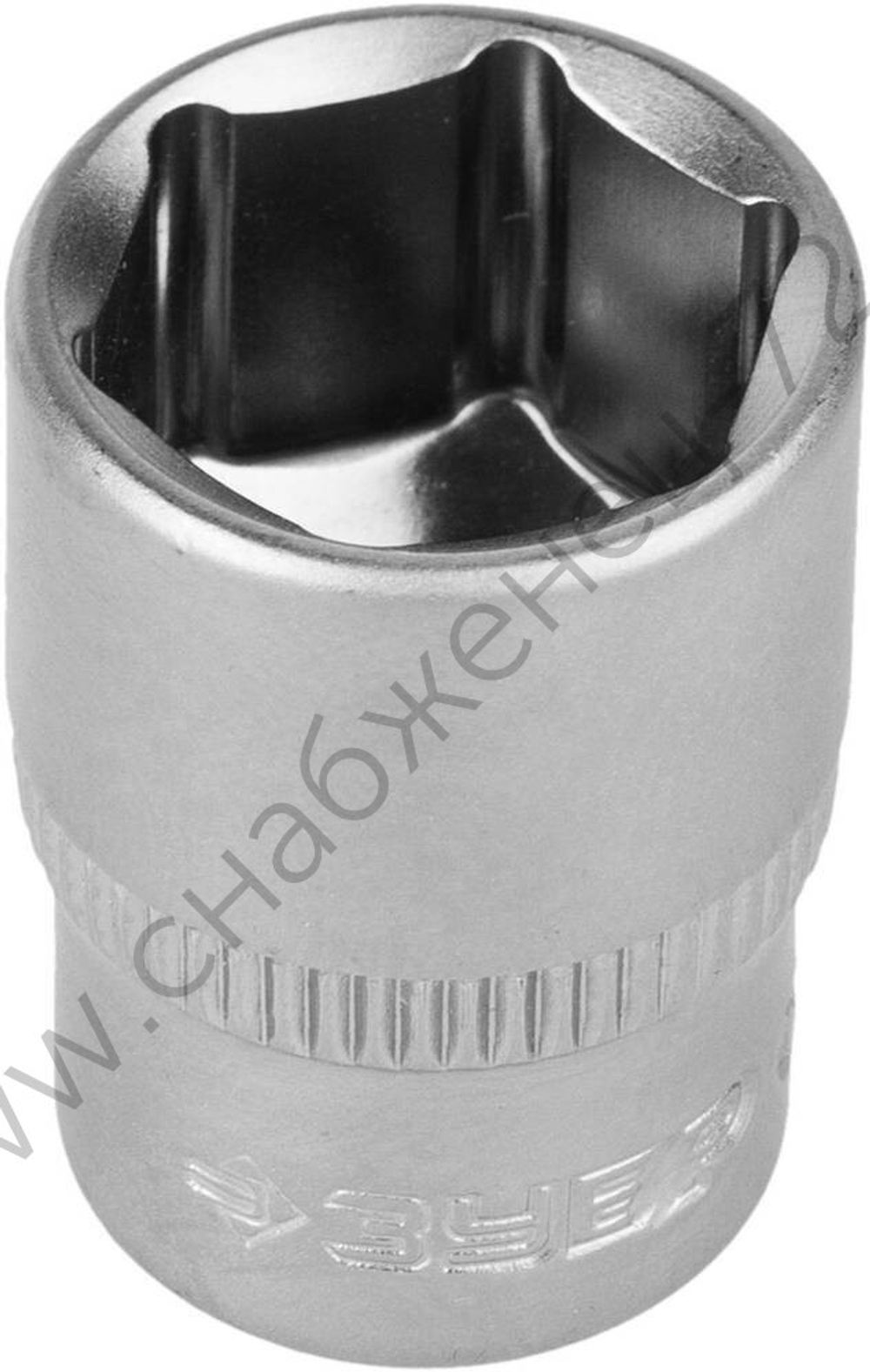 ЗУБР FLANK, 1/4″, 13 мм, торцовая головка (27715-13)