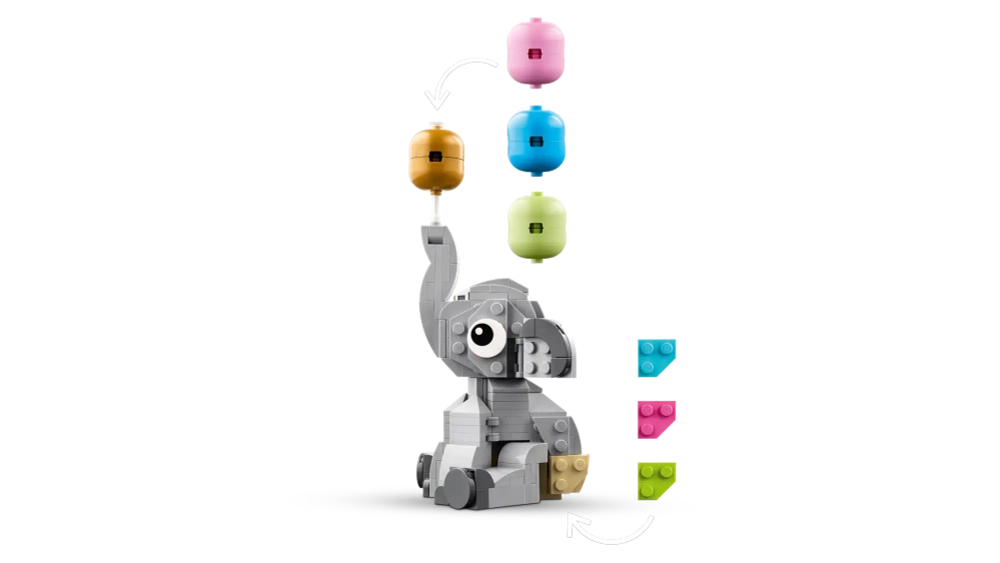 Конструктор LEGO 40814 Слоненок в небе