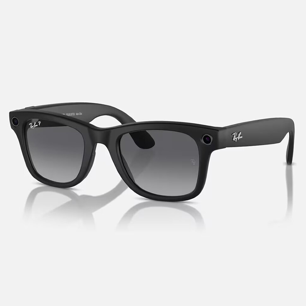 Ray-Ban Meta Wayfarer ( Цвет оправы - матовый черный, цвет линз - графитовый)