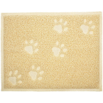 Коврик для животных «ДОНКОТТИКО», лапки, цвет бежевый, 30*40см (лейбл)