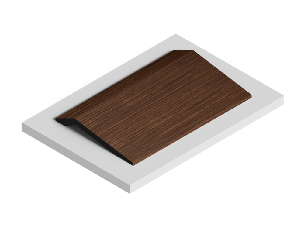 Стеновая панель HiWood декорированная, 270x12 см