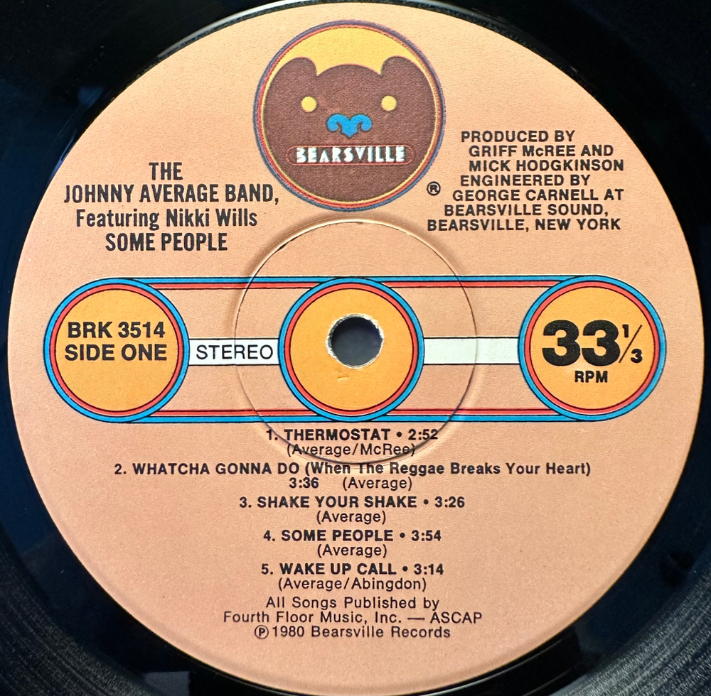 The Johnny Average Band - Some People (США 1980г.)