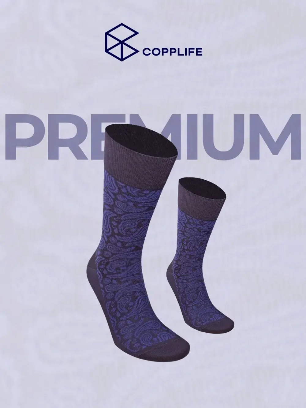 Носки COPPLIFE PREMIUM с орнаментом