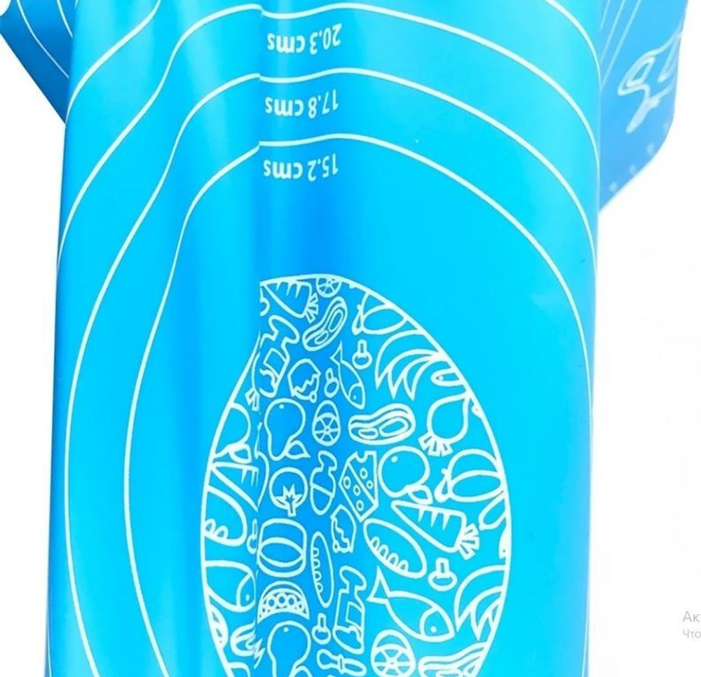 Силиконовый коврик с разметкой 65x45 см