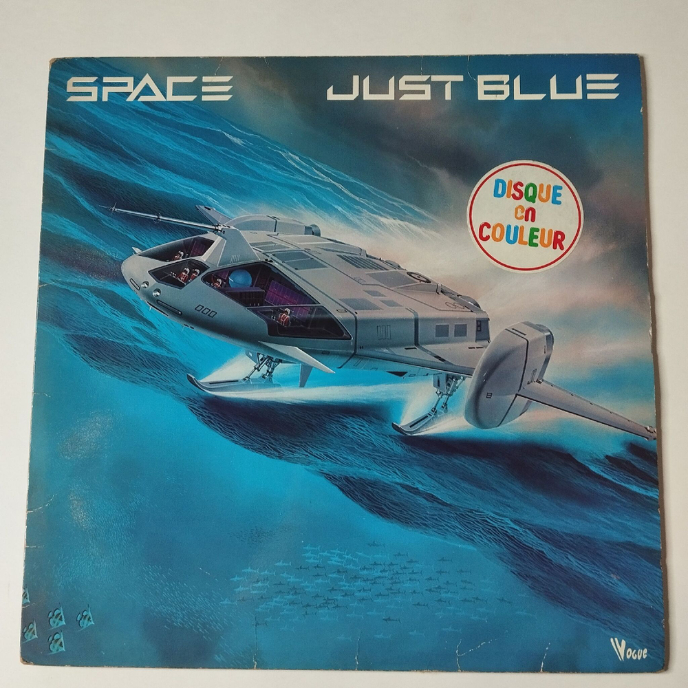 Винтажная виниловая пластинка LP Space Just Blue (France 1978) Secret Dreams
