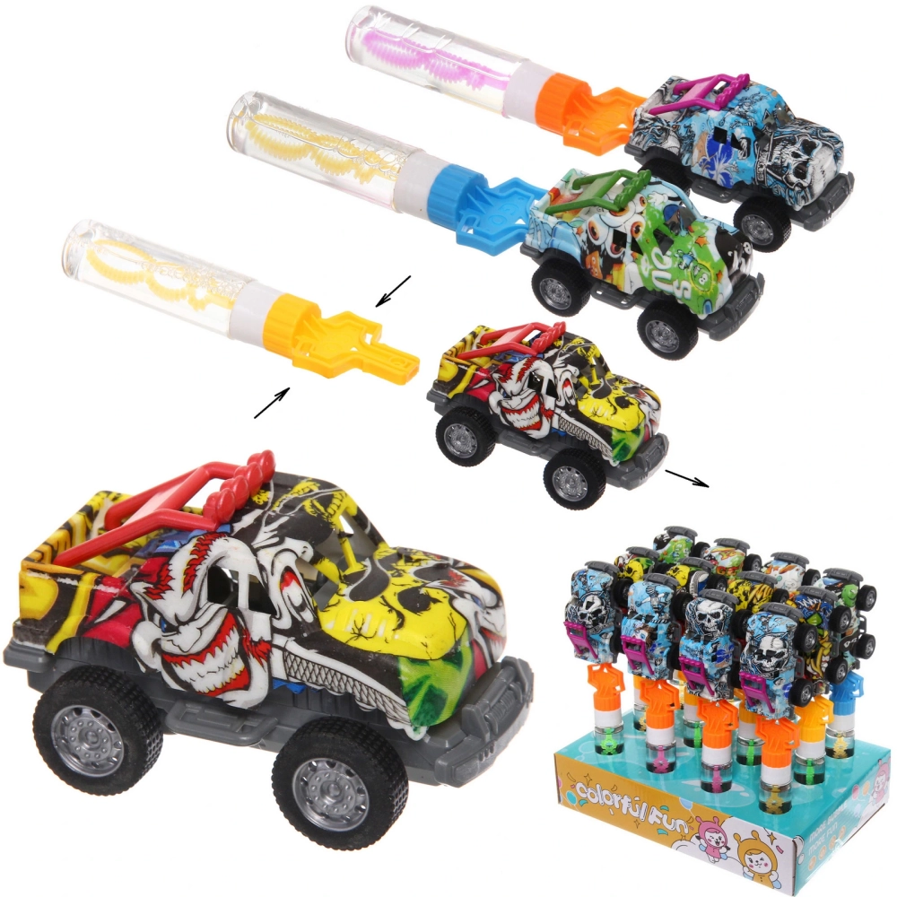 Мыльные пузыри «Тачка» 24 см, 80 мл, с запуском